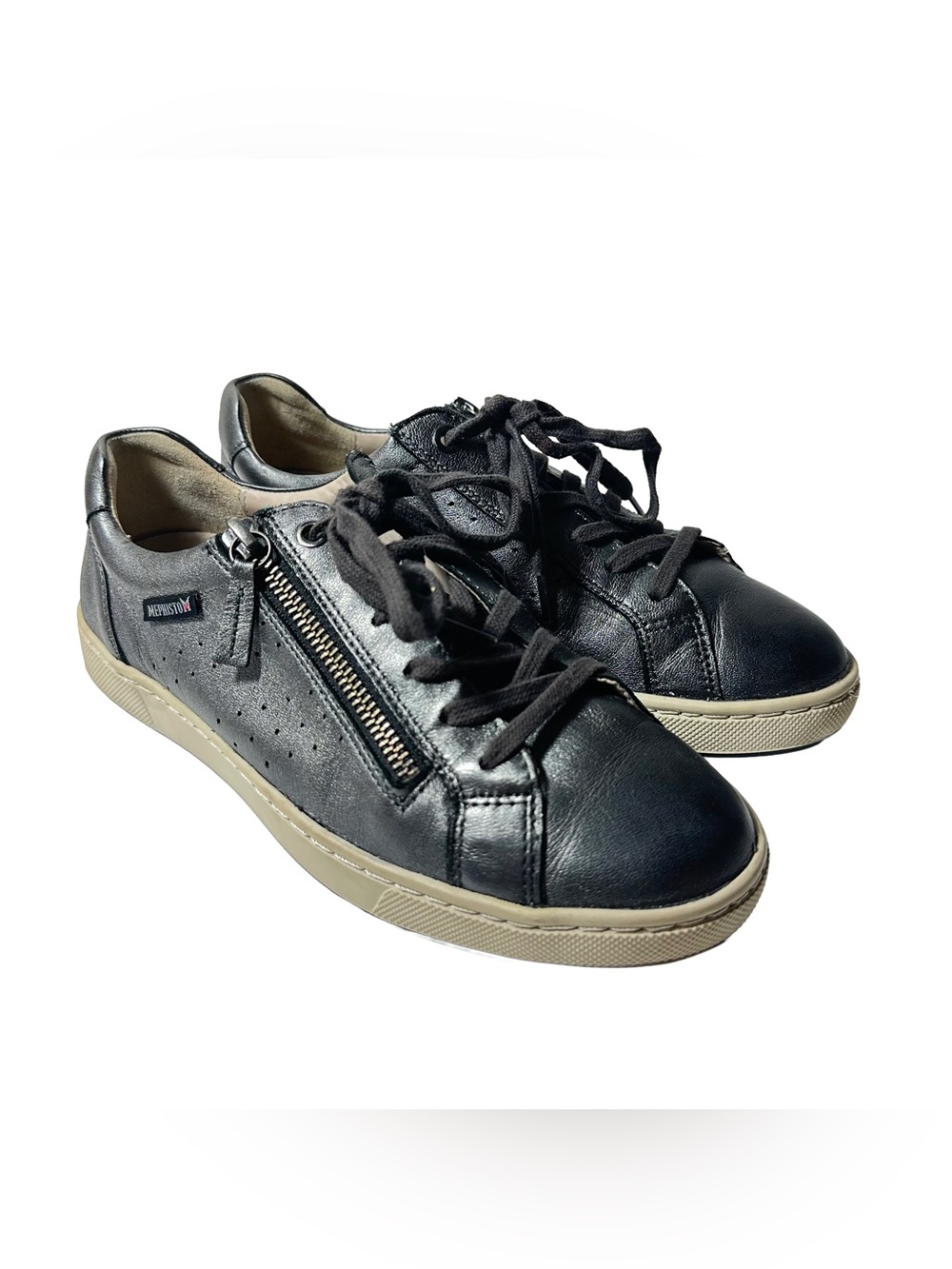 Mephisto Nikita Sneakers Grey (Metallic Gunmetal Dark Silver) US 6.5 Mephisto 4